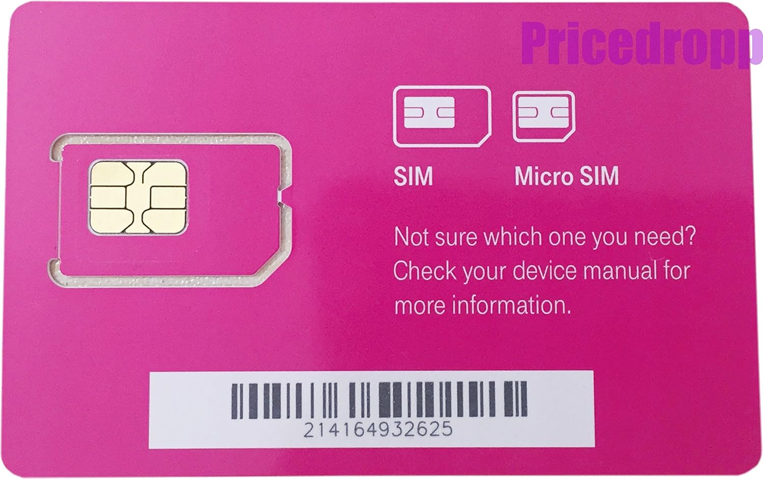 TMobile Pay As You Go Combi Sim Card Amazon.co.uk Electronics