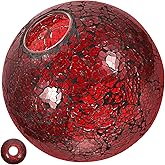 SHERCHPRY Retro Wall Light Shade E26 E27 Vintage Glass Lampshade with Tassels Small Decorative Lamp Cover for Bedroom Office 