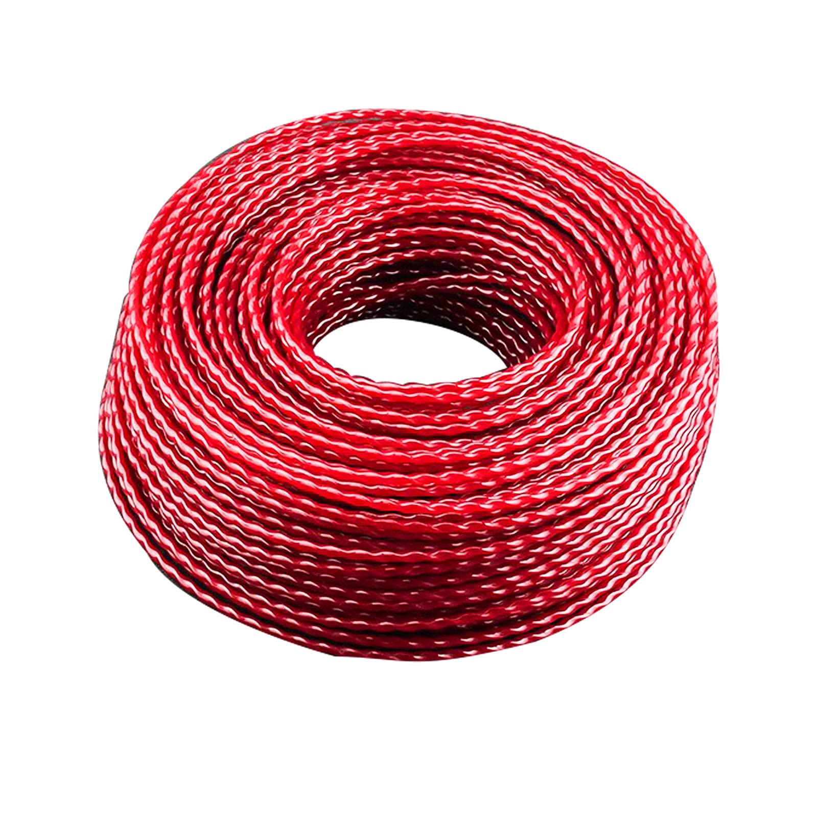 Trimmer Strimmer Line Nylon Round Cord String Wire Grass Trimmer String Lines Brushcutter Weed Eater Twist Line, 2mmX 50m