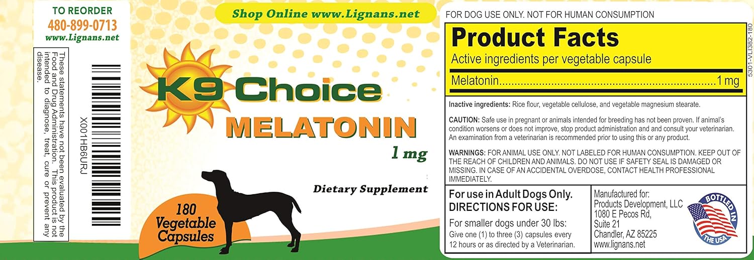 k9 choice melatonin