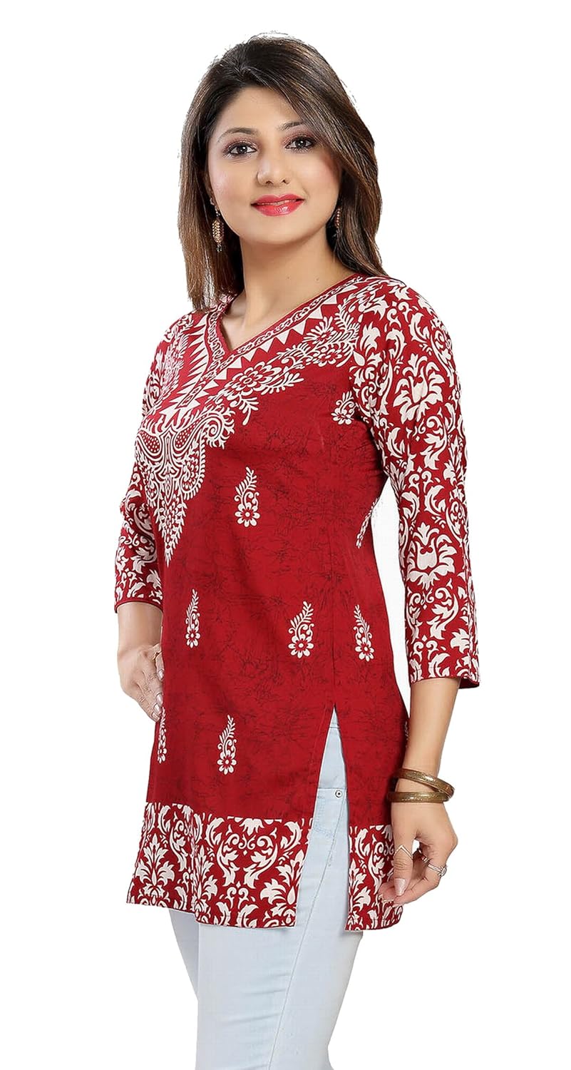 meher women's crepe kurti