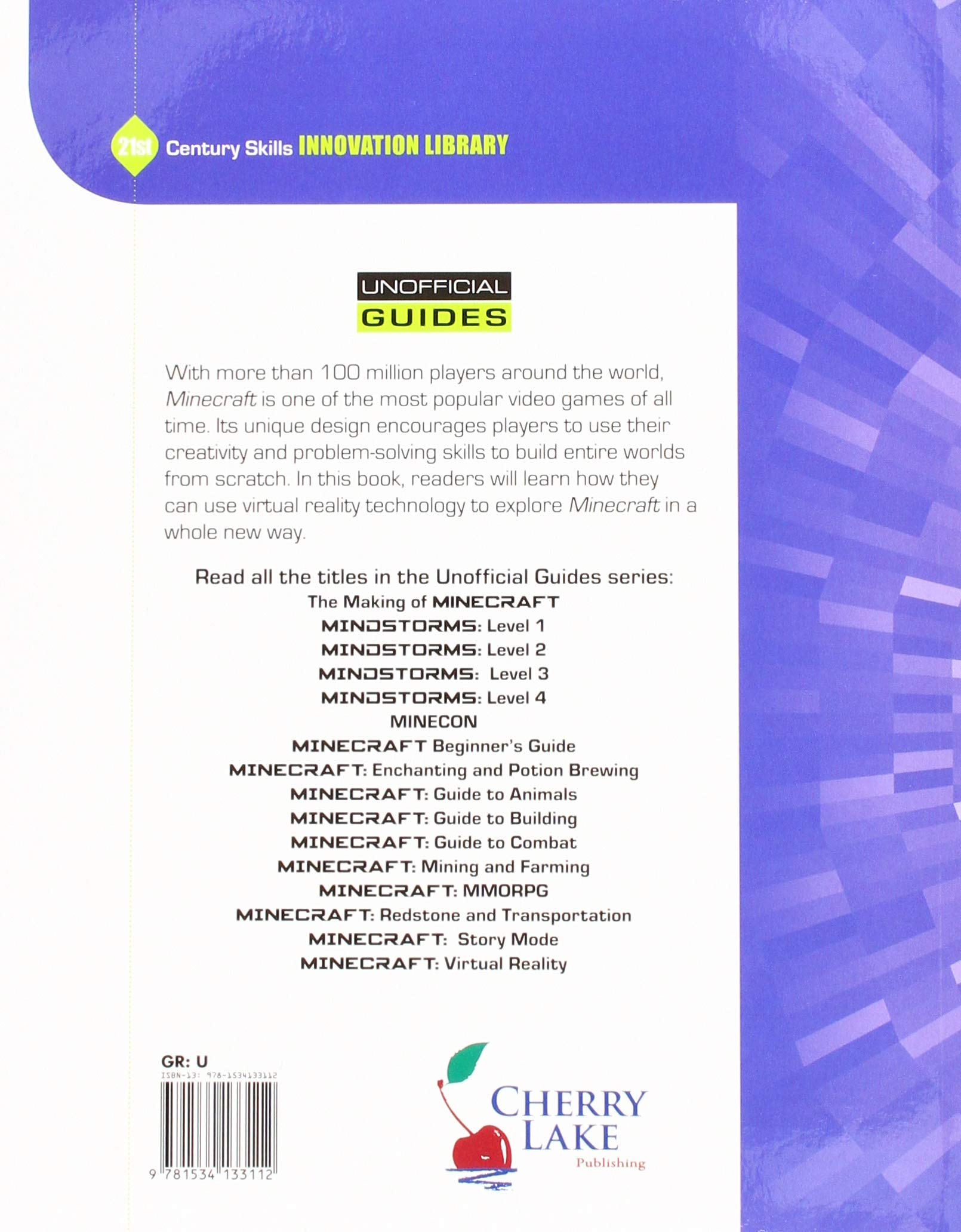 Minecraft Virtual Reality 21st Century Skills Innovation Library Unofficial Guides Junior Gregory Josh 9781534133112 Amazon Com Books