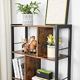 VASAGLE Bookshelf Storage Shelf Large Bookcase with Doors LBC022B01 view 6