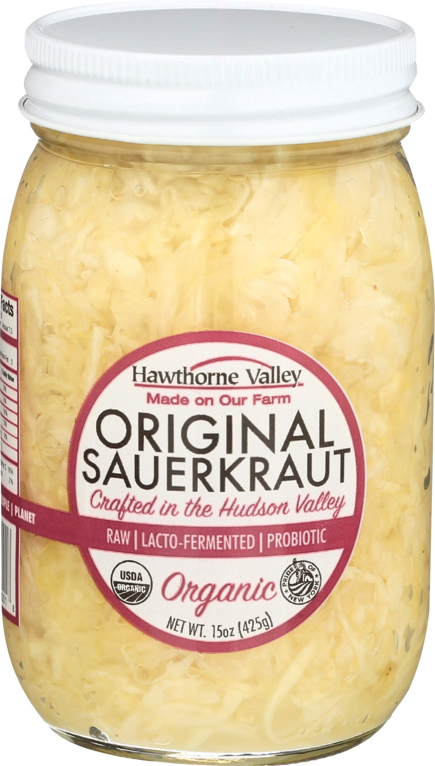Hawthorne Valley, Sauerkraut Raw Organic, 15 Ounce