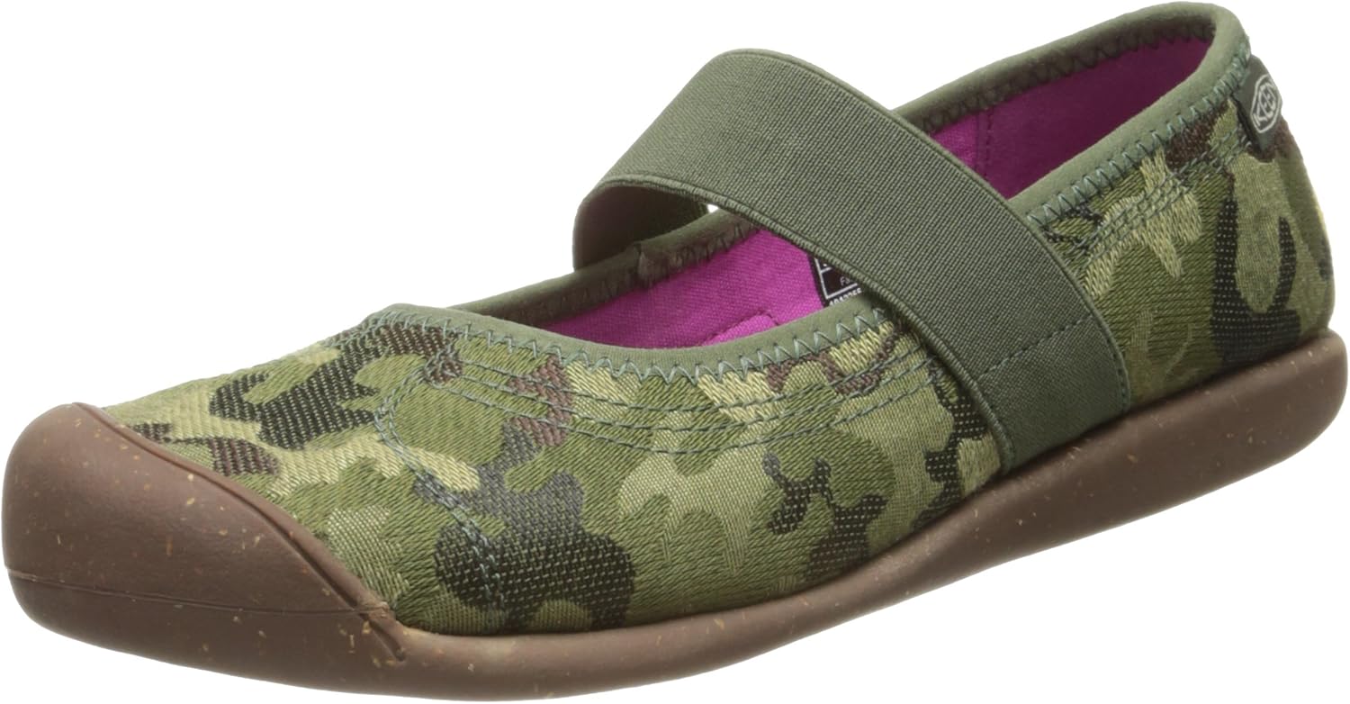 Amazon.com | KEEN Womens Sienna MJ Canvas Casual Shoe, Camo Print, 8.5 M US | Flats