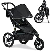 BOB Gear Alterrain Pro Jogging Stroller, All-Weather, SmoothShox Suspension, Black