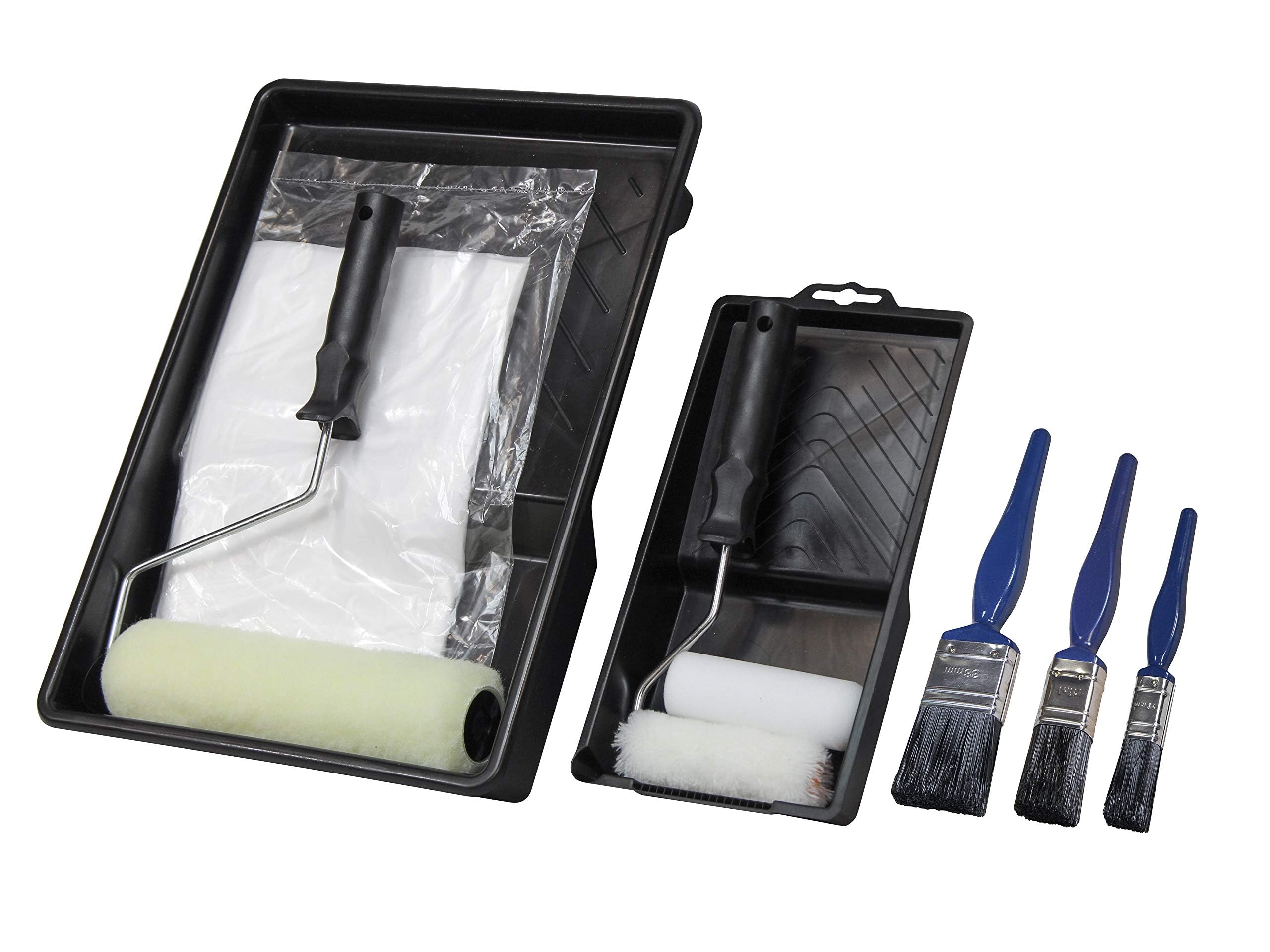 Faithfull FAIRKIT11PC 11 Piece Decorating Kit. Including Trays, Rollers and Dust Sheet