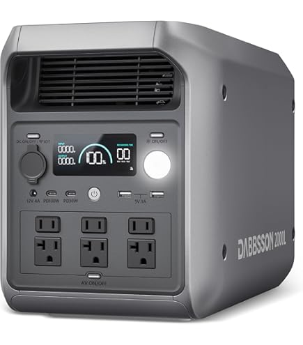 Dabbsson DBS2100B 2150Wh Erweiterungsakku – Kompatibel Mit DBS1000 Pro, DBS1400 Pro & DBS2100 Pro, Für Camping, Wohnmobil & Notfälle