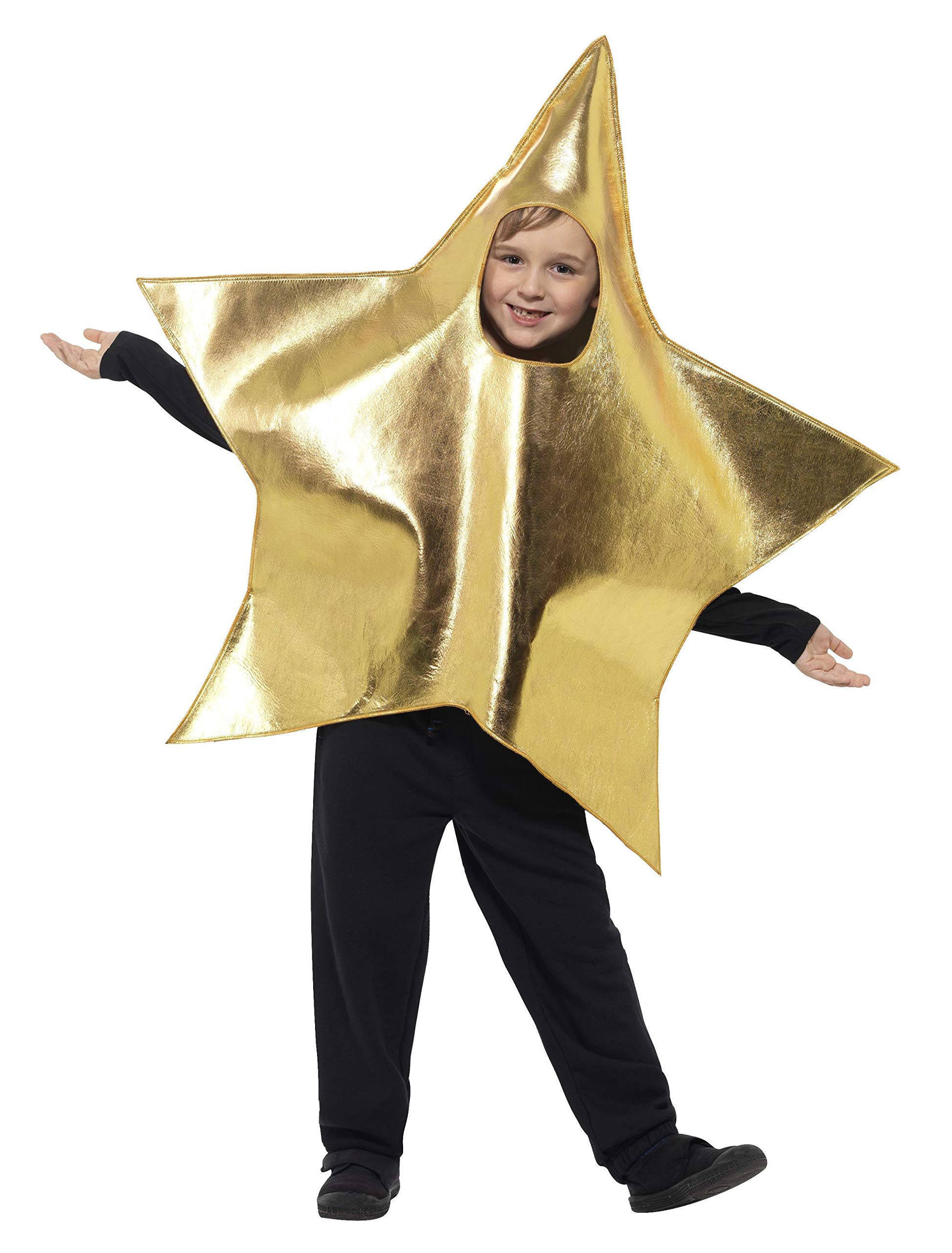 Smiffys Shining Star Costume Tabard, Suitable for all Ages between 7-12 Years, Fancy Dress, Child Dress Up Costumes