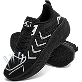 HARENCE Womens Sneakers Tennis Shoes: Comfortable Breathable Non Slip Casual Athletic Walking Shoes for Gym Workout
