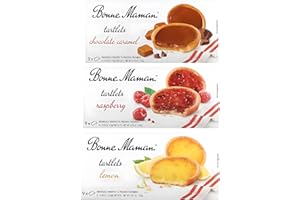 Wittbizz Snacks, Tartlets Variety Pack, Chocolate Caramel, Raspberry, Lemon, 27 Count