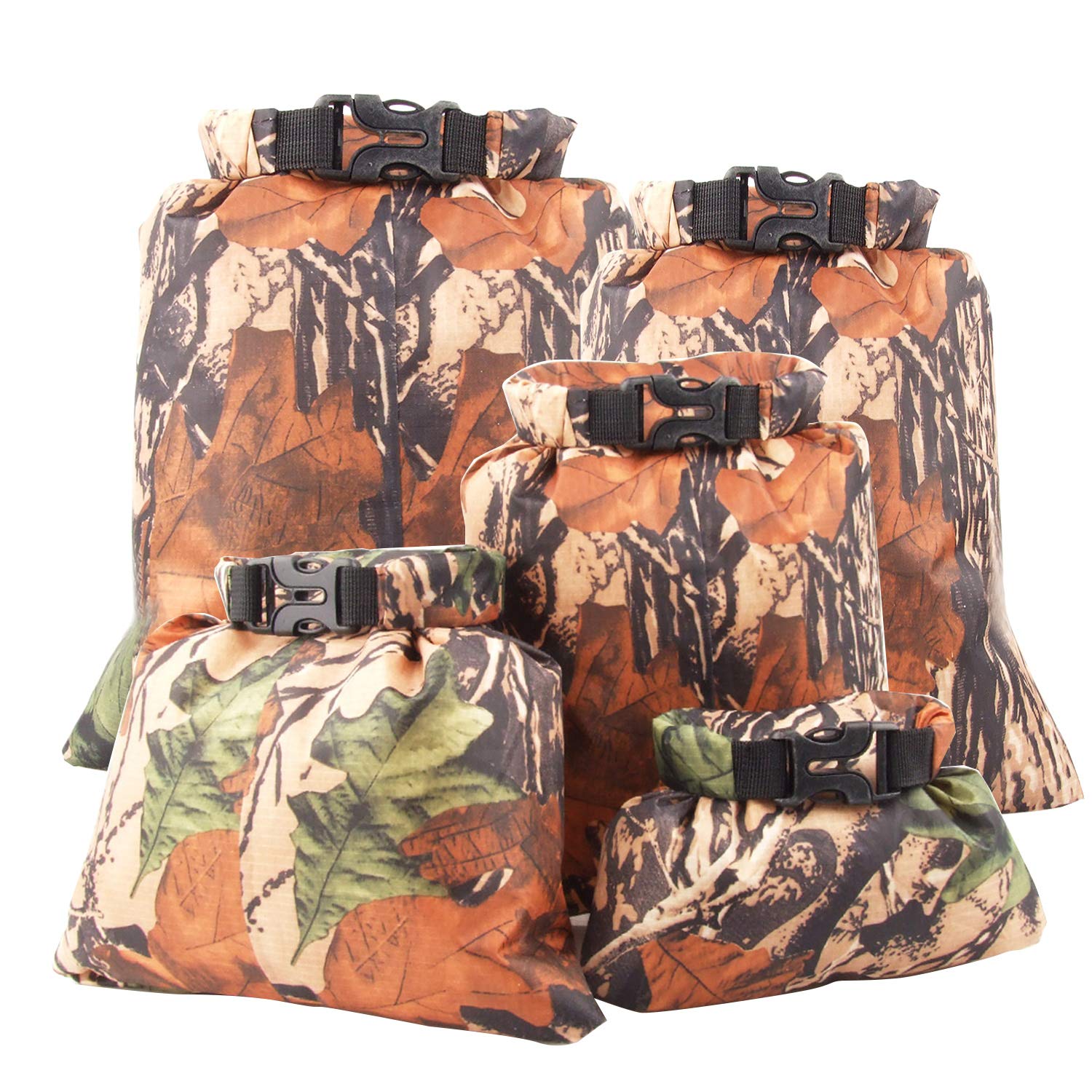 Hacer Kayak IR de Excursión Acampar Navegar Yundxi 5pcs Bolsa Estanca Hacer  Rafting Bolsa Impermeable Bolsa Seco para Nadar Deportes acuáticos Náutica  cannes-real-estate.com