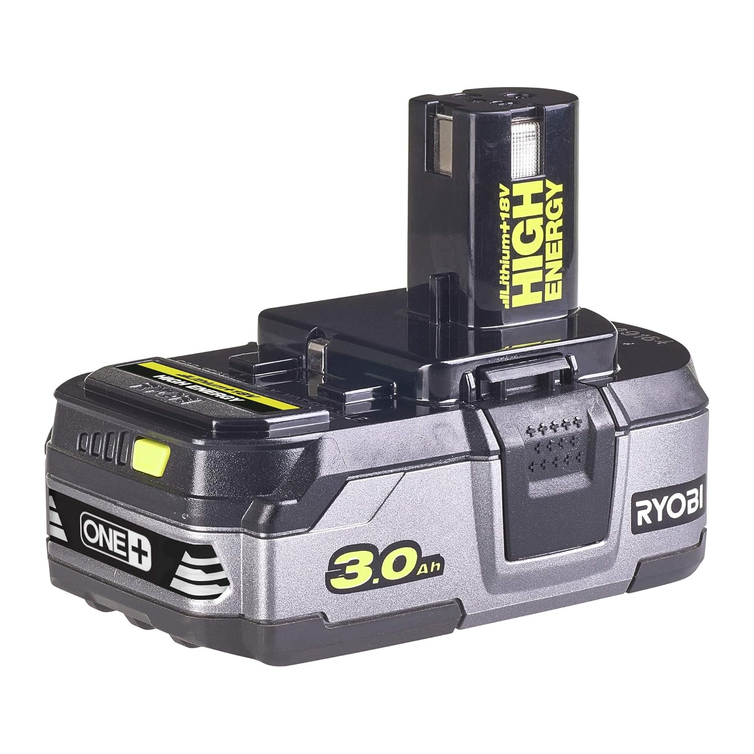 Ryobi ONE+ RB18L30 18V 3.0Ah Battery, 18 V, Hyper Green Amazon.co.uk DIY & Tools