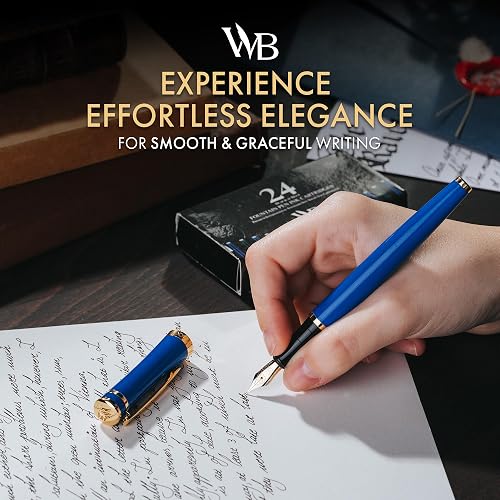 Wordsworth & Black Fountain Pen Ink 1 count (Pack of 30), Assorted Colours | UK