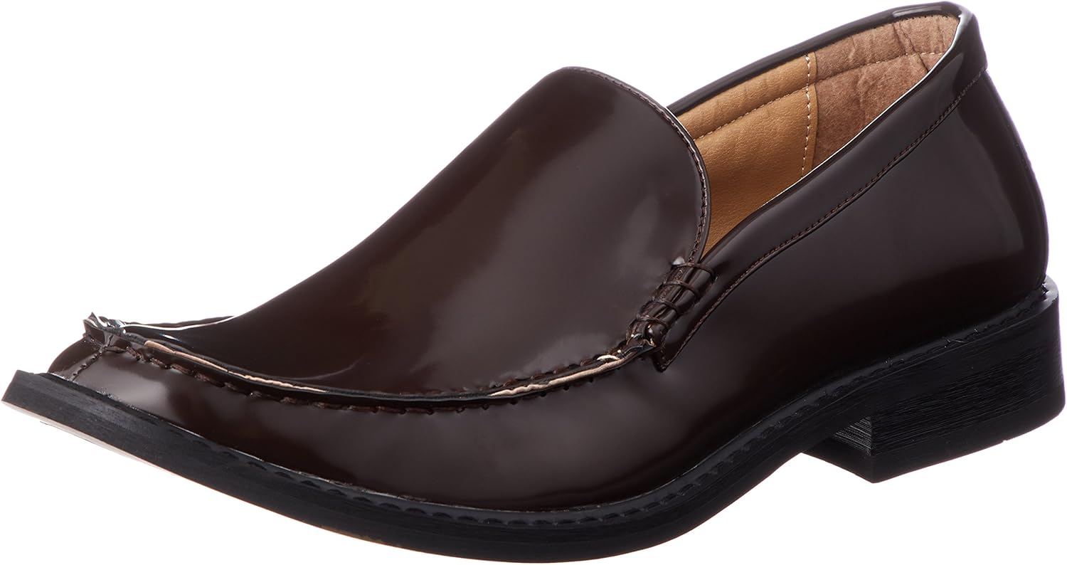 Amazon シュベック カジュアル ヴァンプローファー Spt031 12 メンズ ダークブラウン 27 5 Cm 3e レースアップシューズ