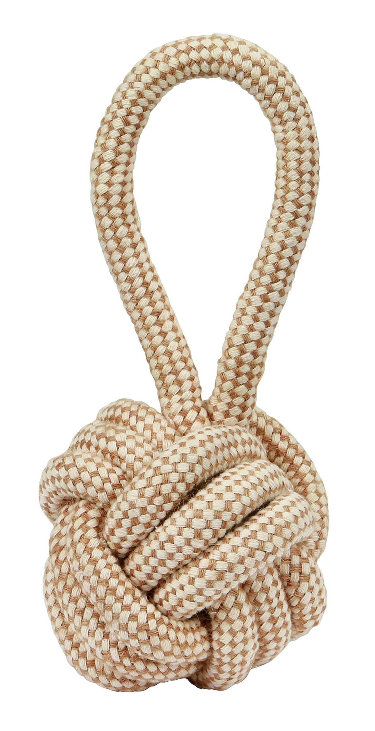 Kerbl Jute Ball with Rope, 12 x 31 cm, Extra Large