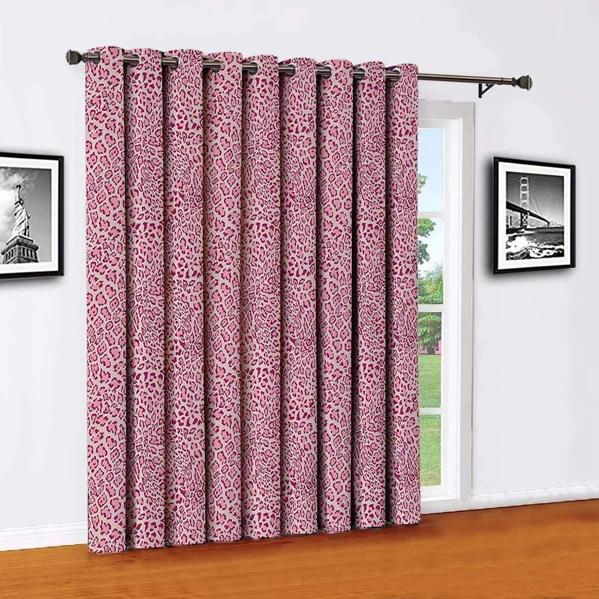 Toopeek Animal Print Collection Polyester Blackout Curtains,Animal Print Leopard