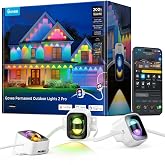 Govee Permanent Outdoor Lights 2 Pro, 200ft with IP68 Waterproof, White | Dual-Layer Color Effect, 100 Scene Modes and 84 Lights for Patio Porch Yard, Compatible with Alexa, Google Assistant, Matter