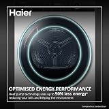 Haier HD80-A2939 Freestanding Heat Pump Tumble Dryer 8kg A++ White view 7