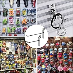 uyoyous 100 PCS Slatwall Hooks 12 Inch Heavy Duty