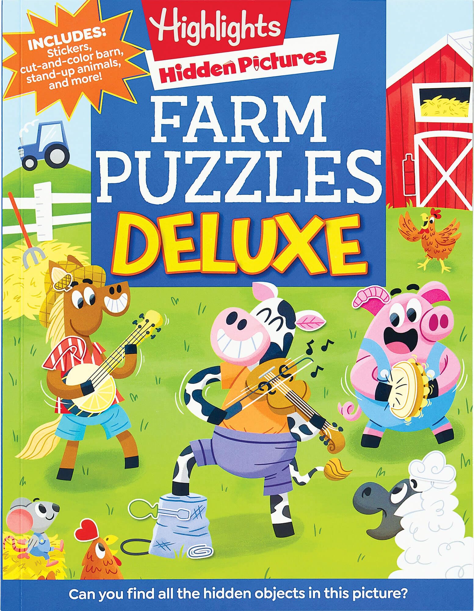 Farm Puzzles Deluxe (Highlights Hidden Pictures)