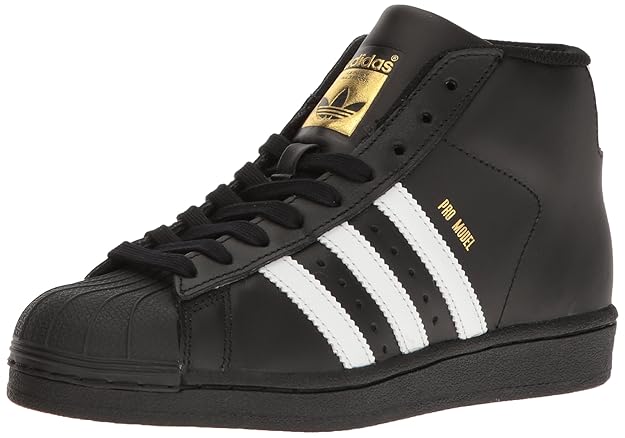 Adidas Pro Model Bambini US 4.5 Nero Scarpe Ginnastica