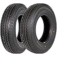 Set of 2 Durun ST175/80R13 Radial trailer tire, ST175/80-13 175 80R13, 6 Ply Load Range C, 91N