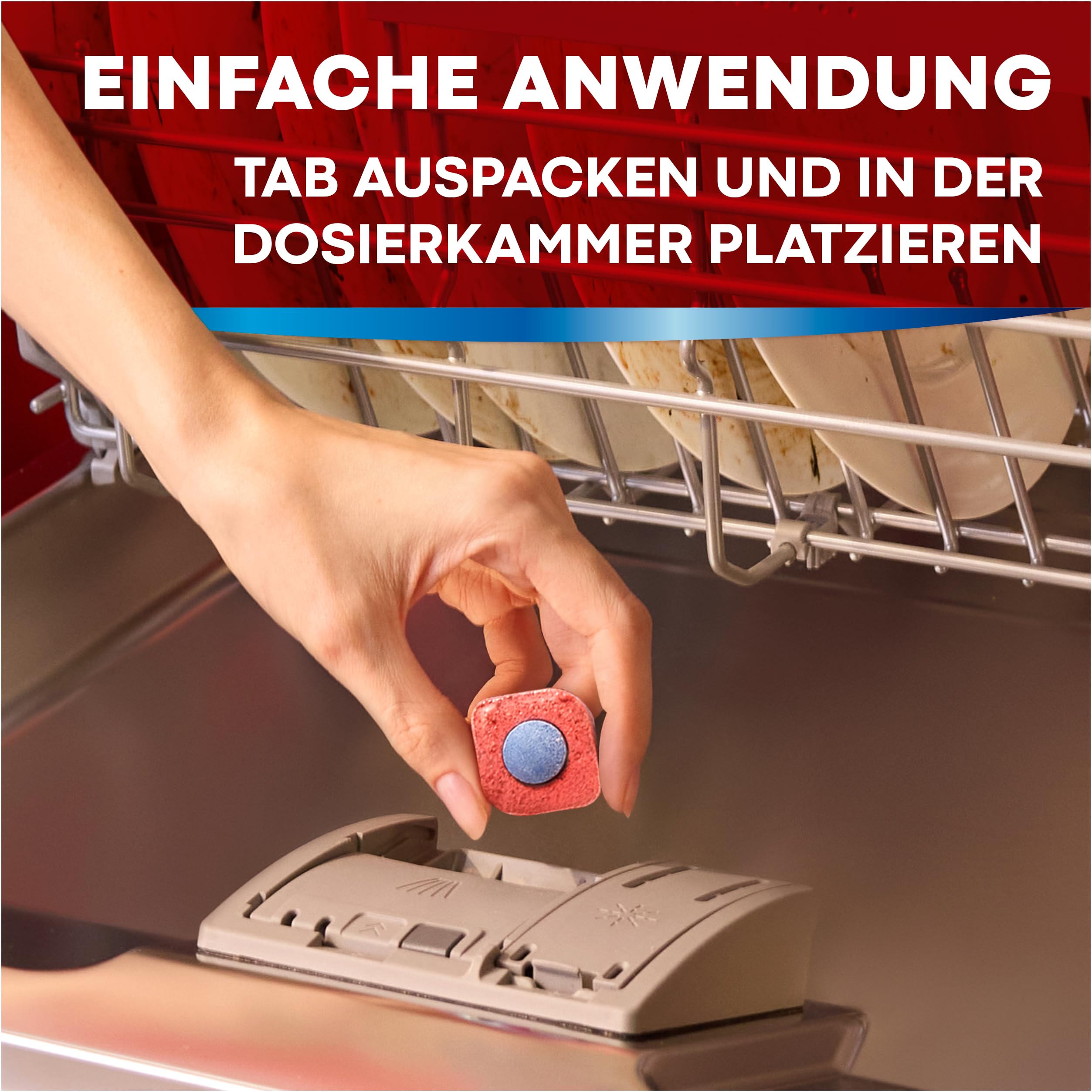 Somat Classic Power Spülmaschinen Tabs (172 Tabs), Geschirrspül Tabs mit Fettlösekraft für kraftvolle Reinigung, Spültabs für strahlend sauberes Geschirr sogar bei niedrigen Temperaturen 3