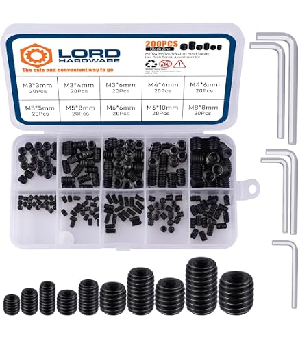 Hex Socket Set Screw Allen Set Screw Grub Screw MS SS High Tensile