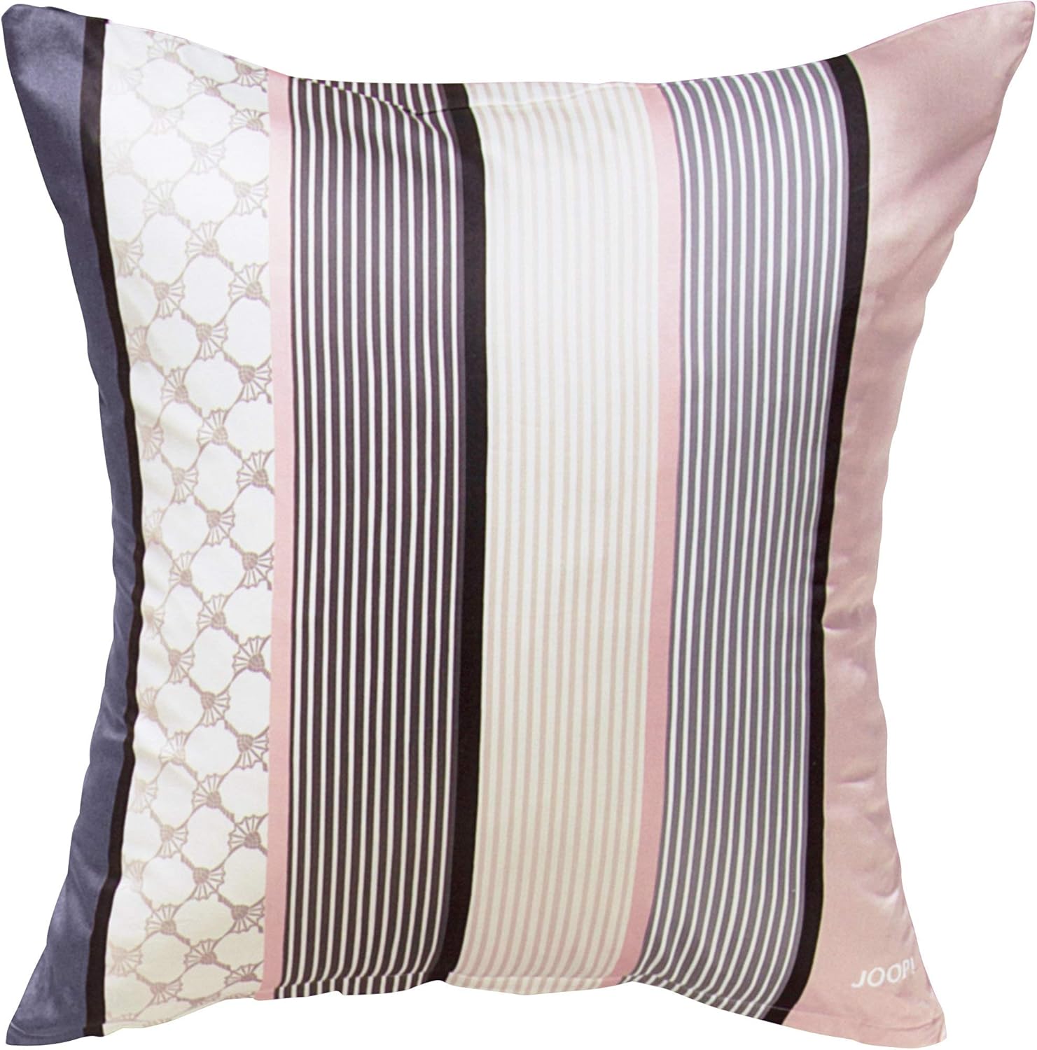 Joop Mako Satin Bettwasche Kissenbezug Cornflower Stripes 4069 011 Grosse 80x80 Frabe Deep Rose Amazon De Kuche Haushalt