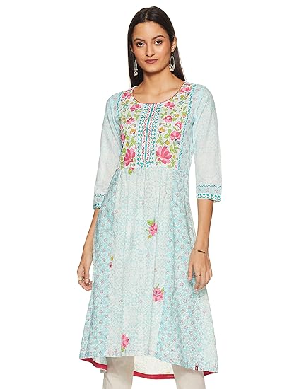 Women's cotton a-line Kurta
