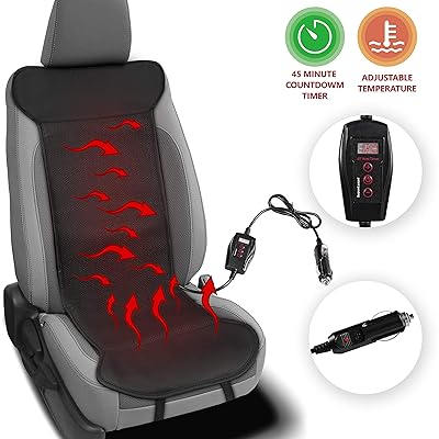 Heated Car Seats Heated Leather Seat Covers Stalwart Heated Seat