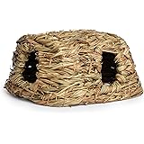 Prevue Hendryx 1097 Nature's Hideaway Grass Hut Toy, Medium