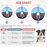 BEAUTYZOO Inflatable Dog Cone Collar Large, Soft Donut Neck Recovery view 2