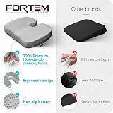 FORTEM Memory Foam Office Chair Cushion Non Slip Cover Washable Memory Foam Seat view 8