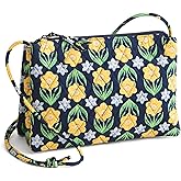 Vera Bradley womens Premium Cotton Foxbury Crossbody Bag