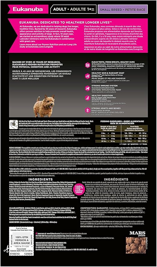 eukanuba feeding guide