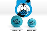 The Dog's Balls Dog Tennis Balls Blue Medium 6-Pack Non-Abrasive Felt view 5
