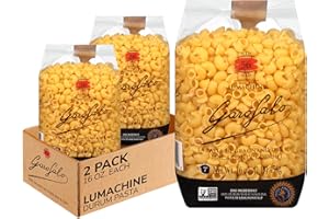 Garofalo - Premium Durum Wheat Semolina Lumachine Pasta, Italian Made, Bronze-Drawn, Al-Dente, One-Ingredient Pasta (2 pack)