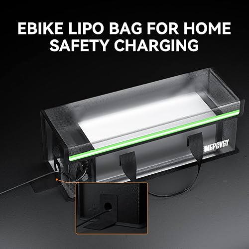 Lipo Battery Safe Bag Fireproof Ebike Battery Bag Explosionproof
