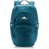 High Sierra Swoop Backpack, Travel, or Work Bookbag with tablet sleeve, One Size, TEAL