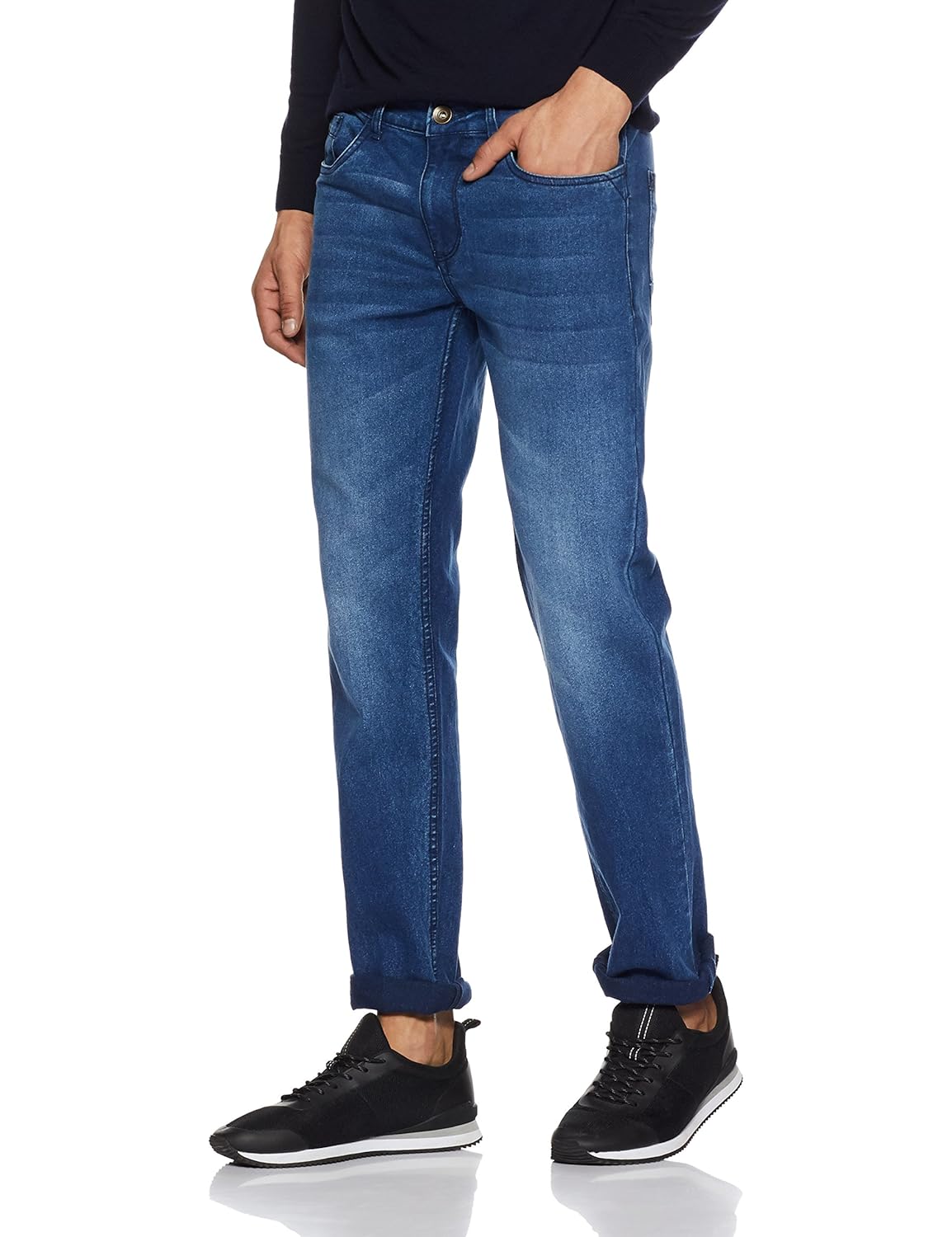 diverse men's relaxed fit jeans
