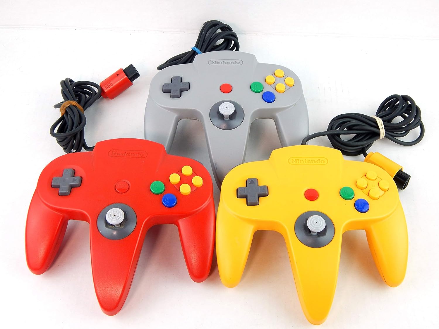 N64 System with Controller, Hookups, and Super Mario 64: Video Games