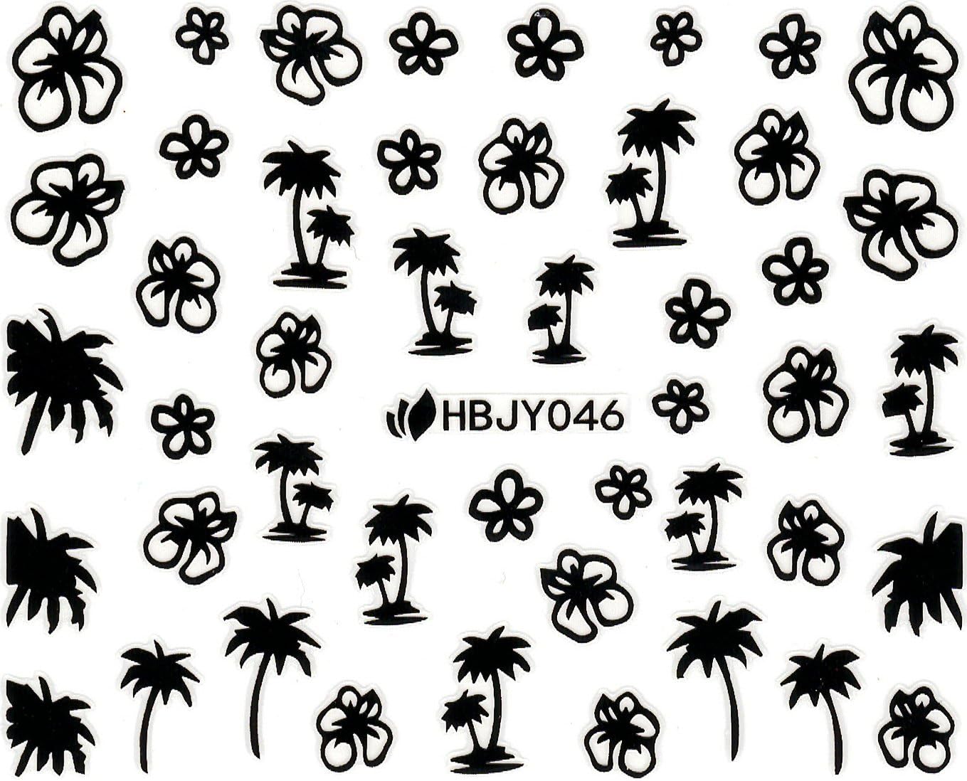 コンプリート ネイル 絵文字 白黒 ネイル 絵文字 白黒