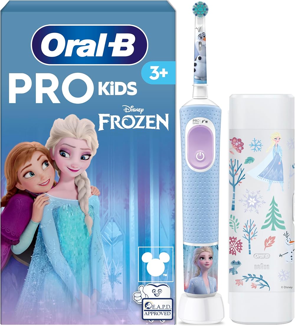 Oral-B Pro Kids Electric Toothbrush Blue 2 Modes 1 Head UK Plug 3+