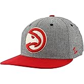 ZHATS NBA Unisex-Adult NBA Officially Licensed Adjustable Snapback Hat Heather Black