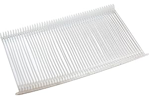 Amram 2-in Standard Tagging Gun Attachments Fasteners Barbs, Natural, 5,000 Pieces, 50 per Clip, for Manufacturers, Retailers, Consignment Sales, Yard Sales, Garage Sales