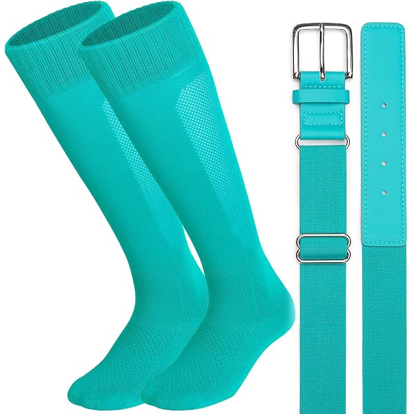 thumbnail image 2 of Ratokaler Baseball Socks & Belt Combo - Youth & Adult Softball Accessory Set 2 of 13