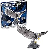 BePuzzled, Eagle Deluxe Original 3D Crystal Puzzle, Perfect for Puzzlers Ages 12 and Up, Challenging to Complete and Beautifu
