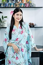 Na'Rak Women's Kimono Robe, Yukata Style Long Soft